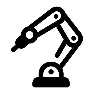 Robot kolu robot simgesi