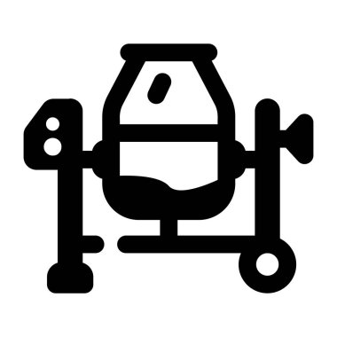 Modern simgenin vektör illüstrasyonu