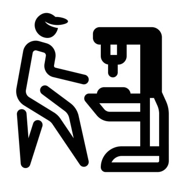 İnsan simgesinin vektör illüstrasyonu, insan simgesi