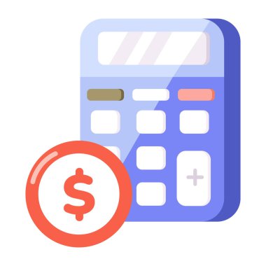 Dolar vektör simgesi modern basit tasarım illüstrasyonu