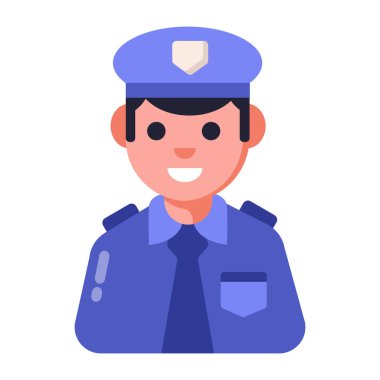 Subay simgesi, vektör çizimi