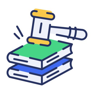 Hukuki uyum gösteren düz biçim simgesi