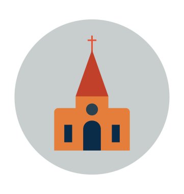 Chapel renkli vektör çizim