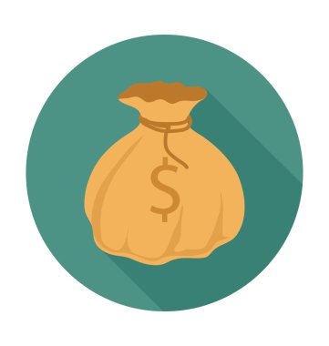 Para çuval vektör çizim renkli
