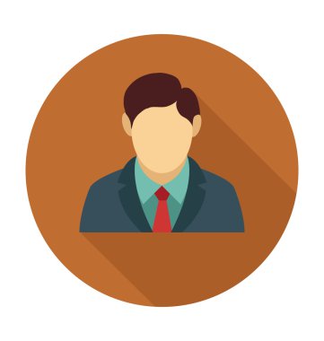 İşadamı vektör çizim renkli