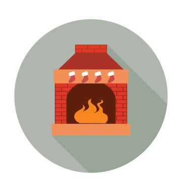 Oda soba renkli vektör simgesi