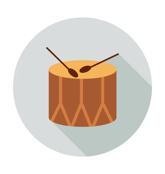 Drum gekleurde Vector Icon — Stockvector