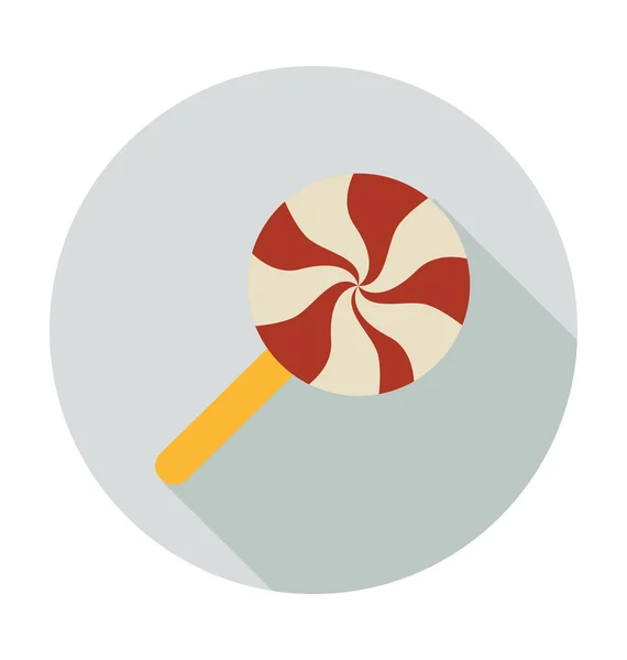Lollipop Colored Vector Icon — Stock Vector