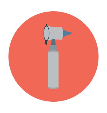 Diş matkap renkli vektör simgesi