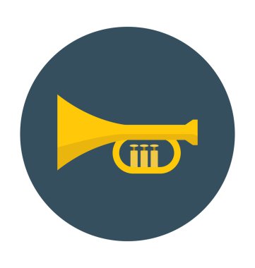 Megafon renkli vektör simgesi