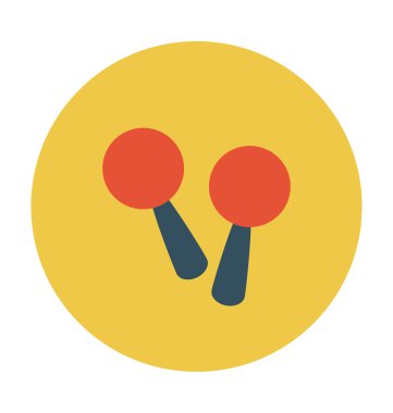 Mikrofon renkli vektör simgesi