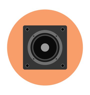 Ses renkli vektör simgesi