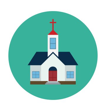Chapel renkli vektör çizim