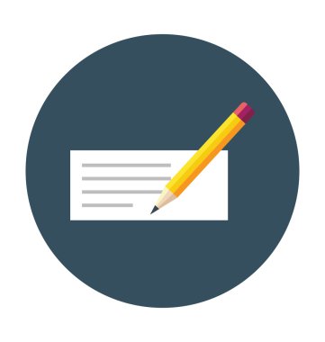 Renkli vektör çizim giriş