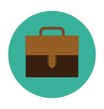 Portföy vektör çizim renkli