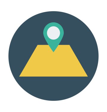 Gezinti vektör çizim renkli