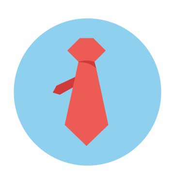 Kravat vektör çizim renkli