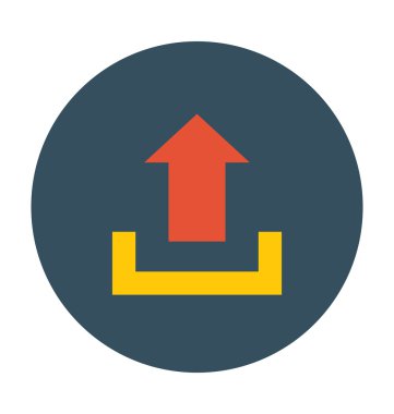 Renkli vektör çizim yükleme