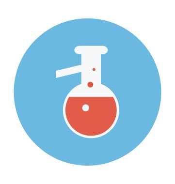 Kabı renkli vektör simgesi