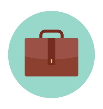 Evrak Çantası'nı vektör çizim renkli