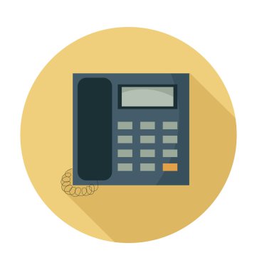 Telefon vektör çizim renkli