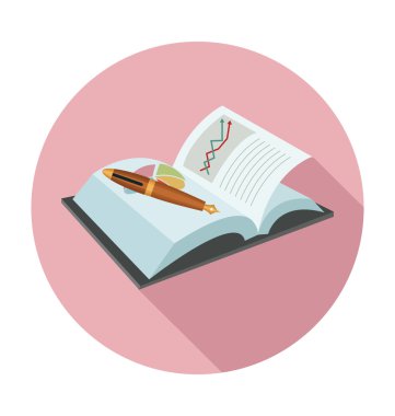 Vektör çizim jotter renkli