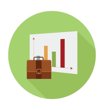 Grafik rapor renkli vektör çizim