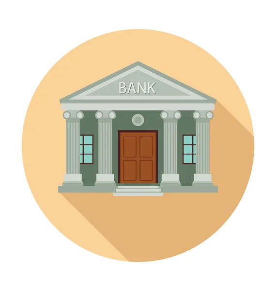Банк Кольорові Векторні ілюстрації — стоковий вектор