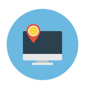 Gezinti vektör çizim renkli