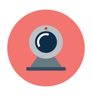 Webcam renkli vektör çizim