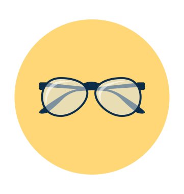 Spectacles Colored Vector Illustration clipart