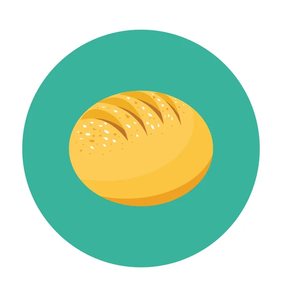 Baguette Vector de color icono — Vector de stock