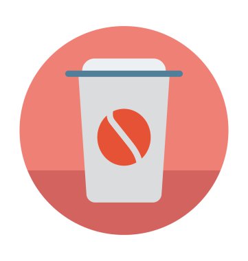 Kahve renkli vektör simgesi