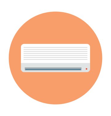 Klima renkli vektör simgesi