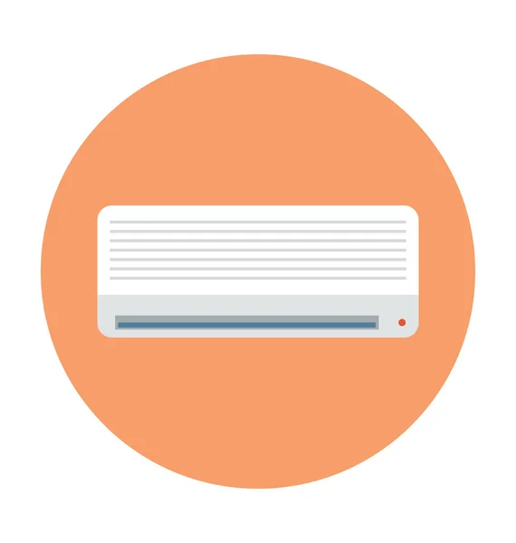 Air Conditioner gekleurde Vector Icon — Stockvector