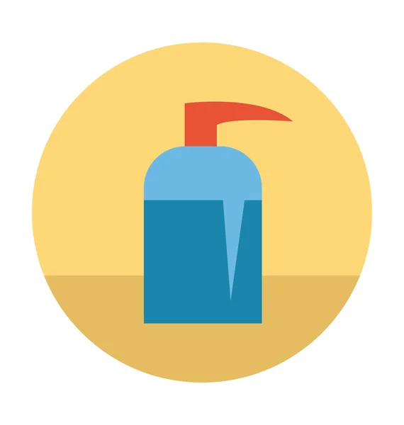 皂液器彩色的矢量图标 — 图库矢量图片