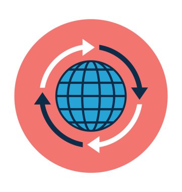 Oklar renkli vektör illüstrasyon