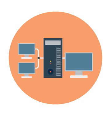 Masaüstü renkli vektör çizim