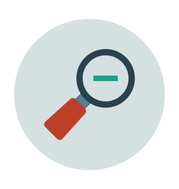 Renkli vektör çizim zoom