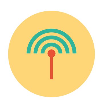 Sinyalleri renkli vektör çizim