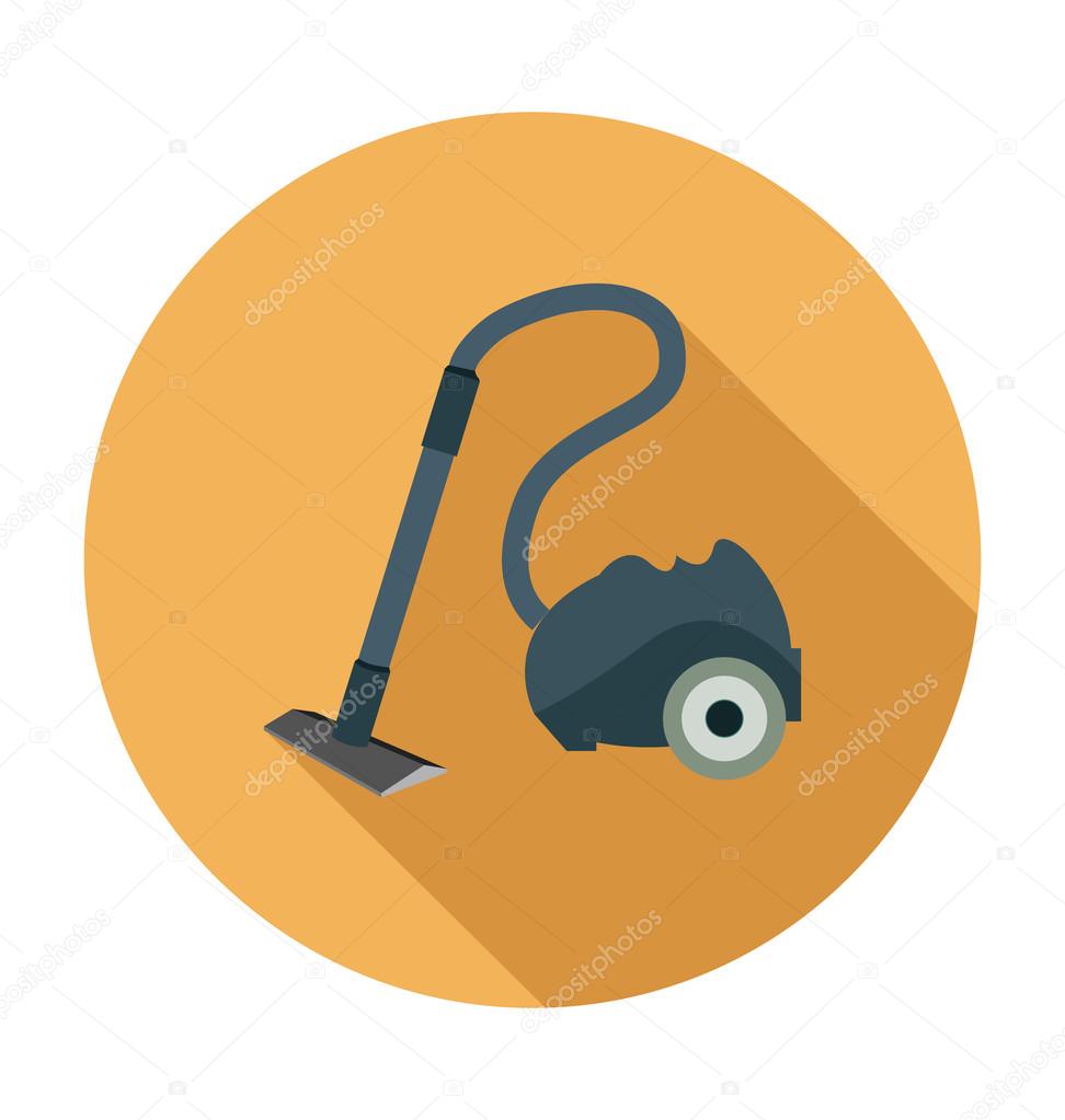 Vacuum Cleaner Colored Vector Illustration