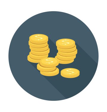 Altın bisküvi renkli vektör çizim