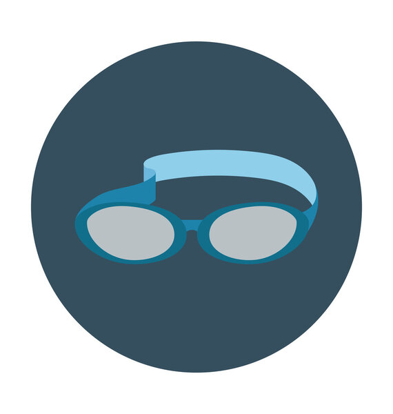 Goggles Colored Vector Icon