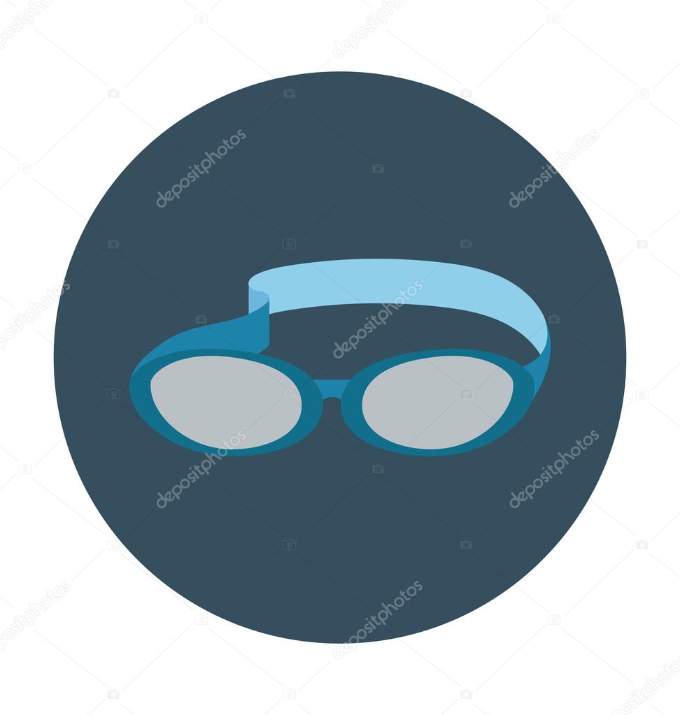 Goggles Colored Vector Icon