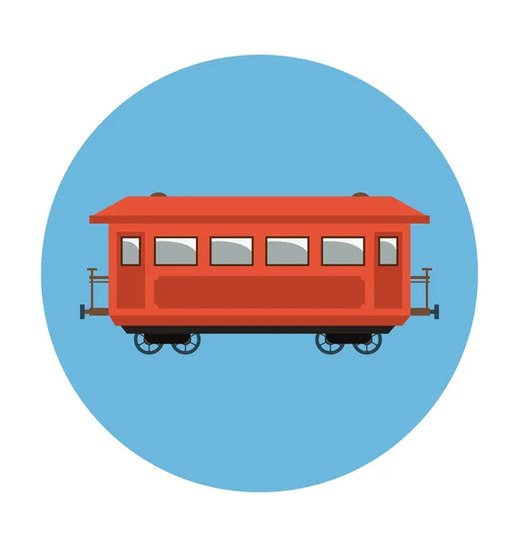 Icono vectorial de color caravana — Archivo Imágenes Vectoriales