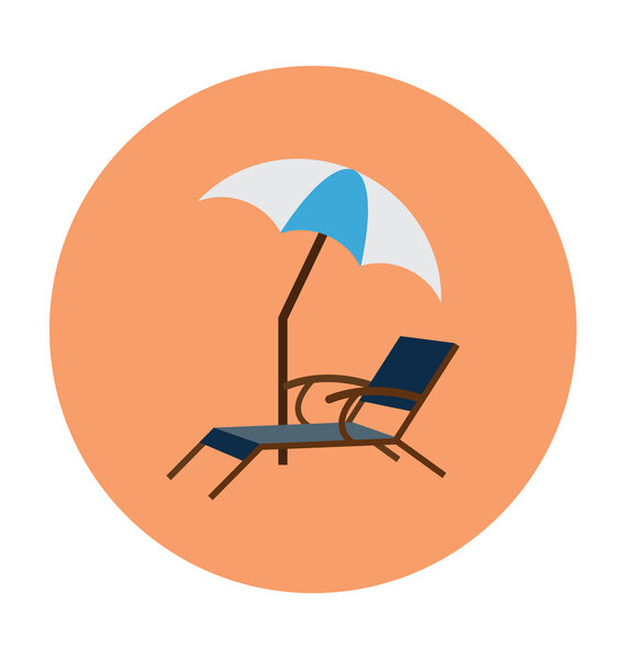 Цветная векторная икона
