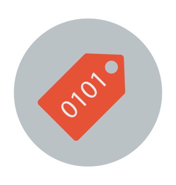 Marka etiketi vektör çizim renkli