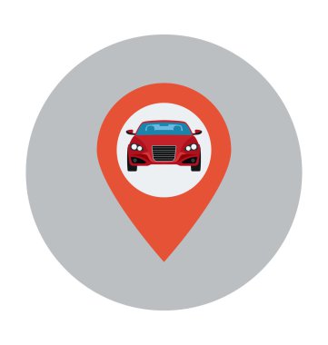 Otoyol vektör çizim renkli