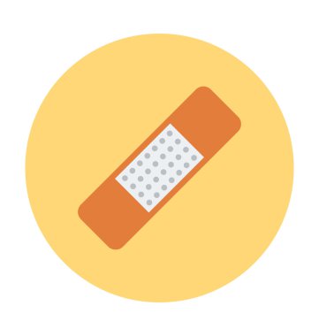 Renkli vektör simge alçı