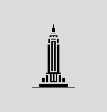 Empire State Binası sağlam vektör çizim